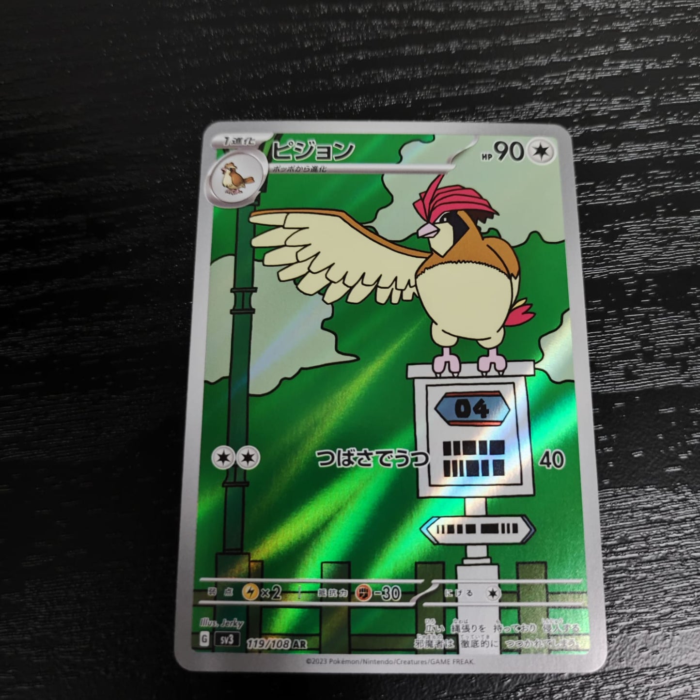 SV3 119/108 比比鳥 AR