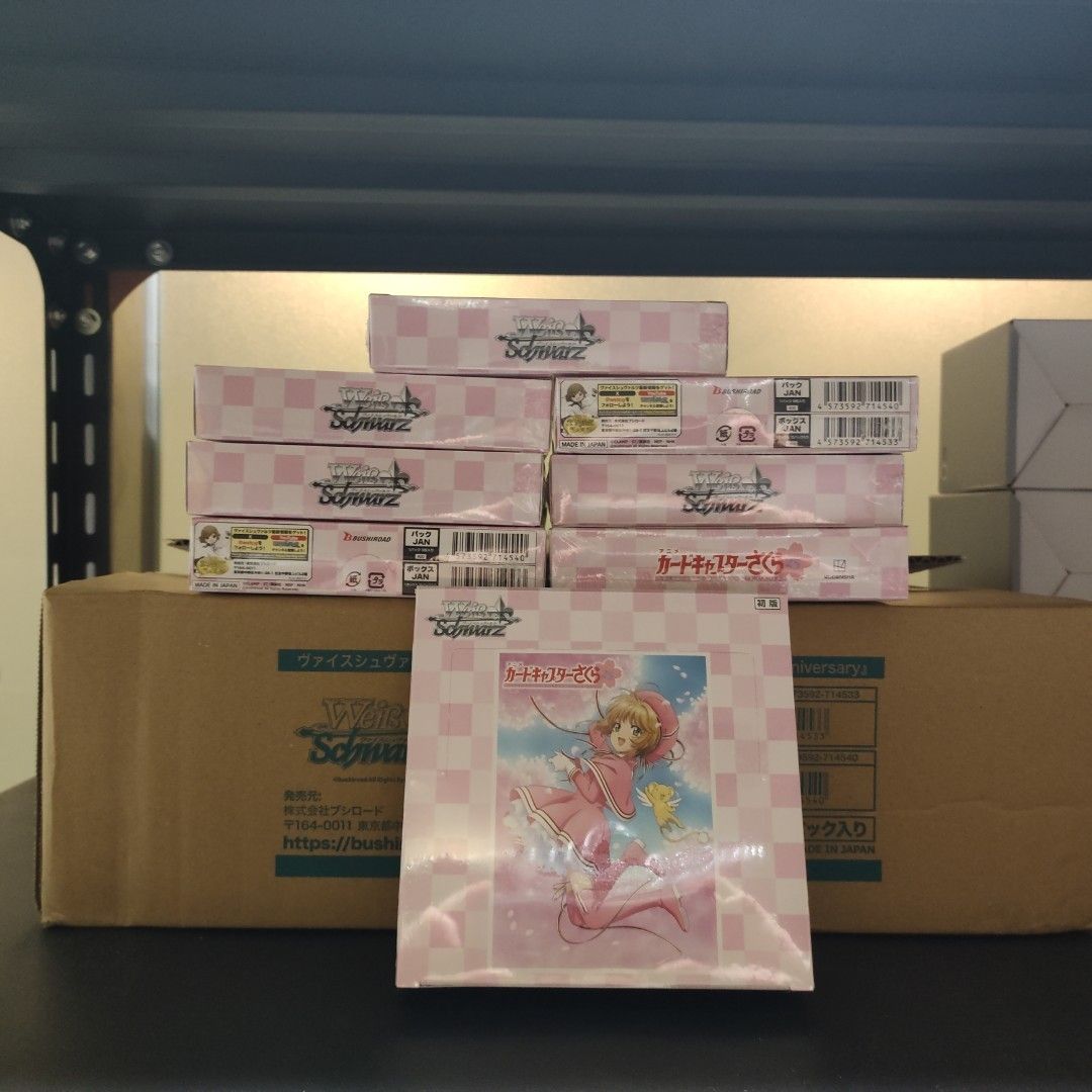 🔥清貨大劈🔥Weiss Schwarz WS 擴充包 遊戲咭 25th Anniversary 百變小櫻25周年(カードキャプターさくら)WeiβSchwarz