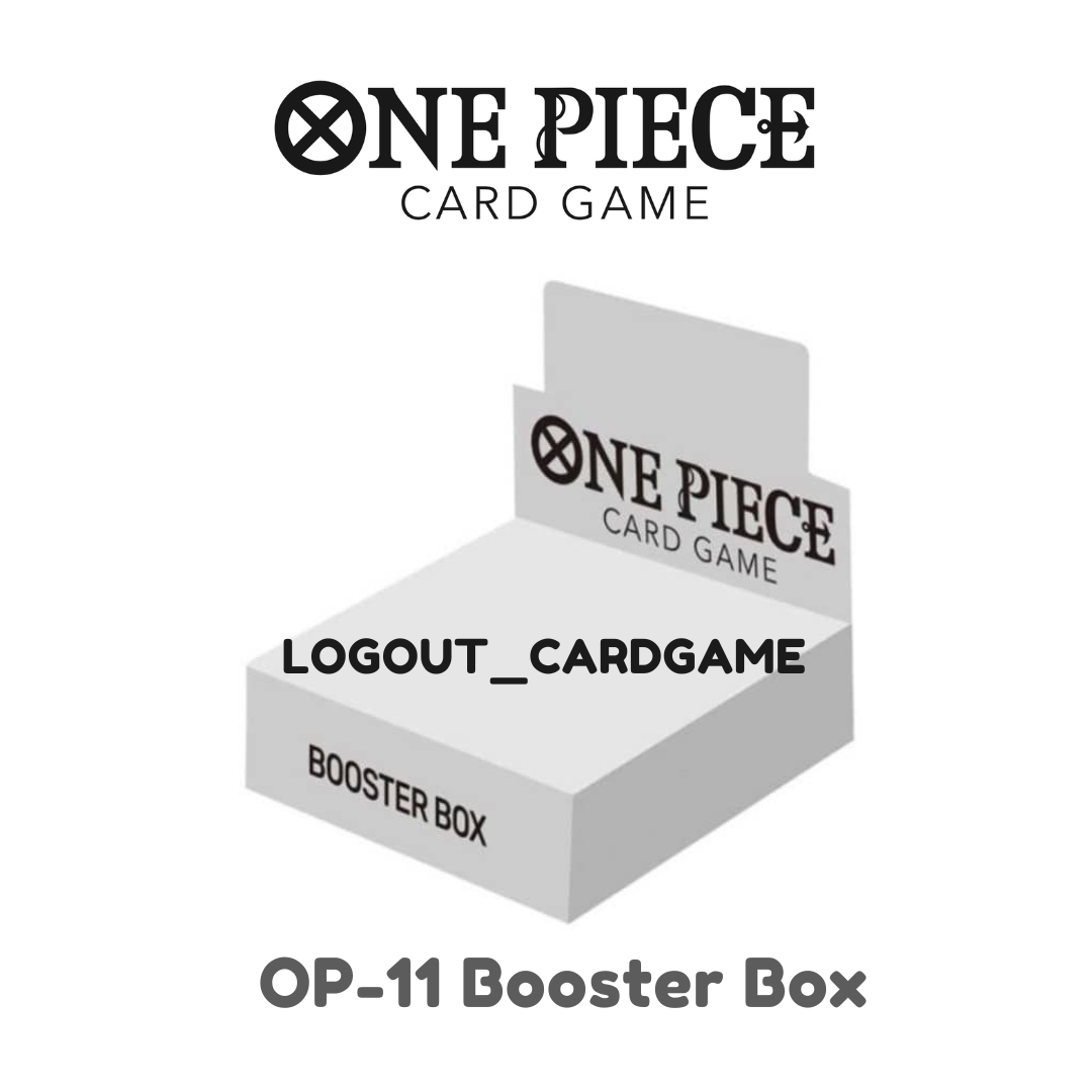  one piece op11 booster box opcg booster box 