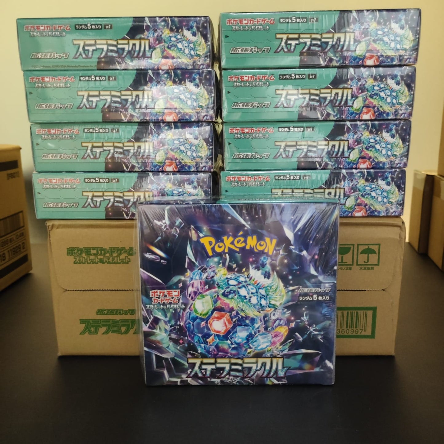 🔥現貨🔥 SV7 星晶奇跡 pokemon 日版(原箱原盒有膠膜) [PTCG]寶可夢卡牌 Booster box 🌟